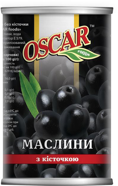 Маслини Oscar з/к 400г